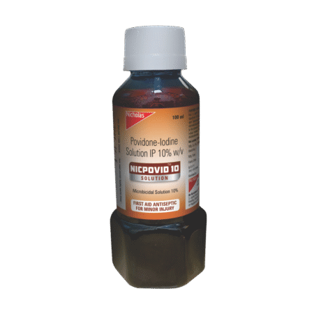 NICPOVID SOLUTION 10% 100ML