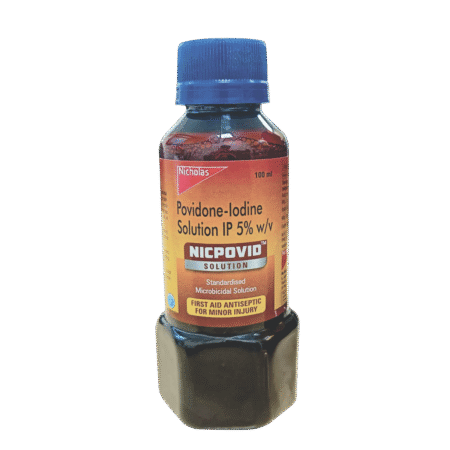 NICPOVID SOLUTION 5% 100ML