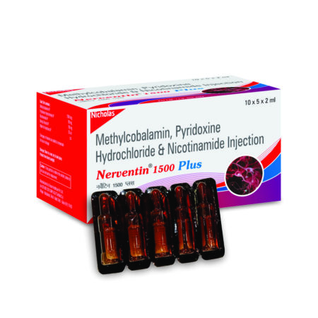 NERVENTIN 1500MCG PLUS INJ 2ML