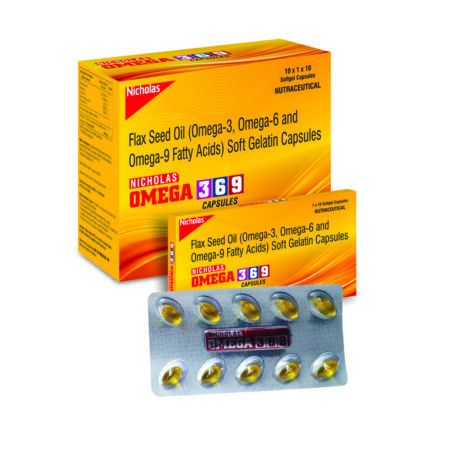 NICHOLAS OMEGA 369 CAPS 10S
