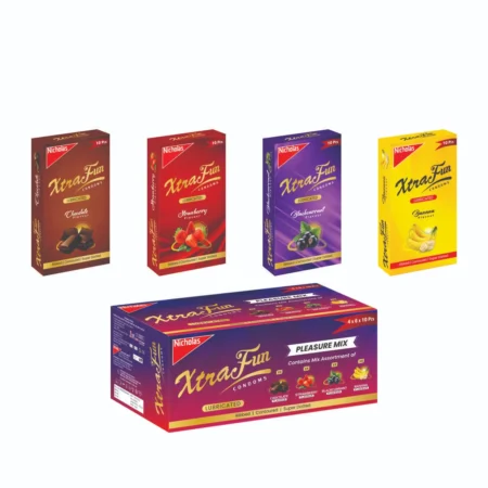 XTRAFUN PLEASURE MIX CONDOMS